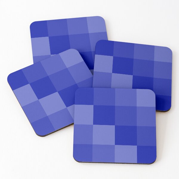 Item preview, Four Shades of Blue Square designed and sold by ShelleyYlstArt.