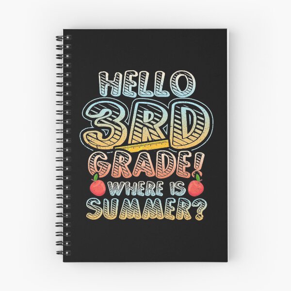 Item preview, Hello 3rd Grade - Where is Summer? designed and sold by highparkoutlet.