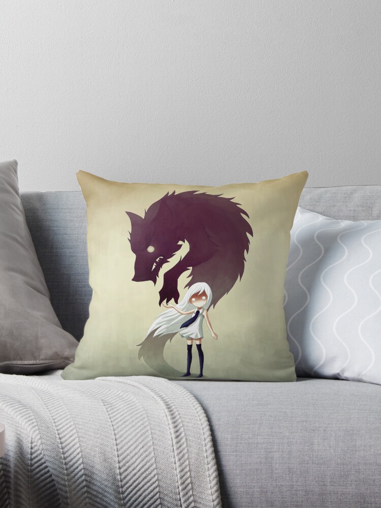 Thumbnail 1 of 4, Pillow, Werewolf designed and sold by freeminds.