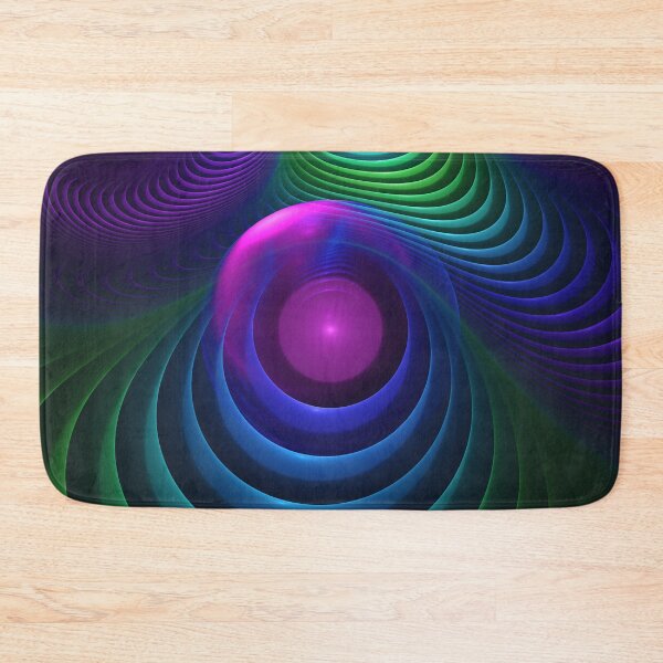 Item preview, Beautiful Rainbow Marble Fractals in Hyperspace designed and sold by San Jaya Prime.