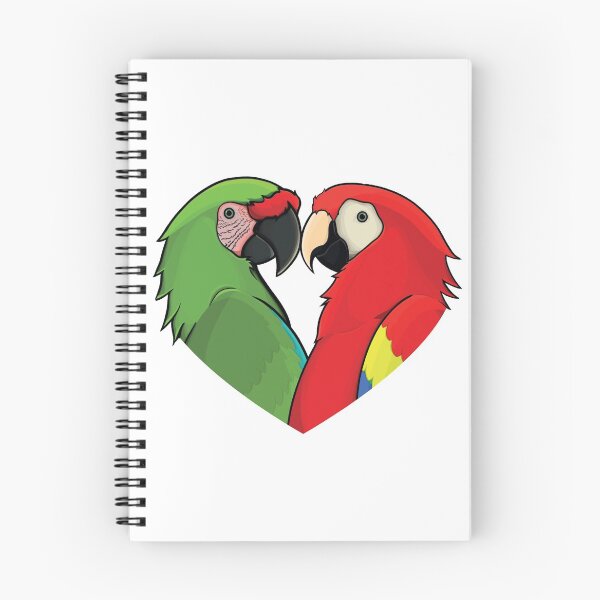 Item preview, Macaw Heart designed and sold by Macaw Recovery Network.
