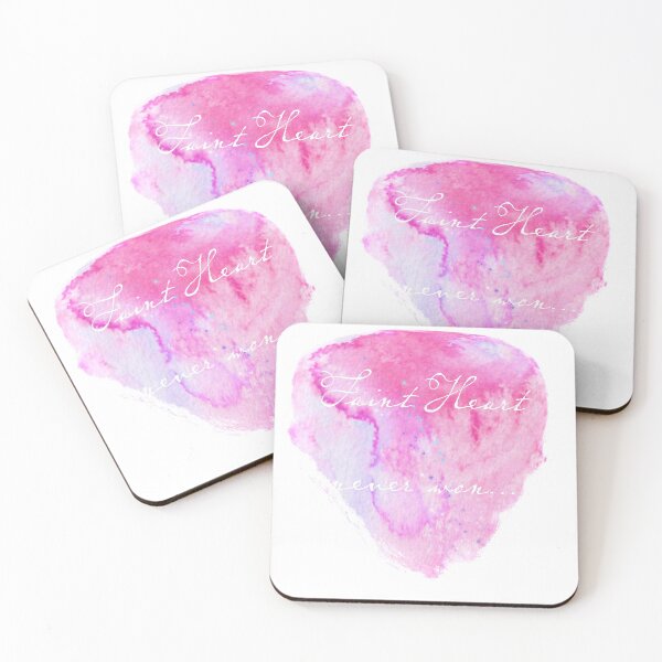 Item preview, Faint heart never won designed and sold by Mermama-House.