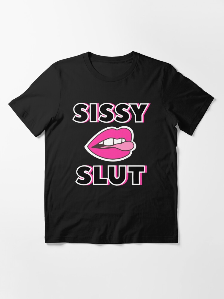 Sissy Slut Mouth T Shirt For Sale By Qcult Redbubble Sissy T Shirts Lips T Shirts