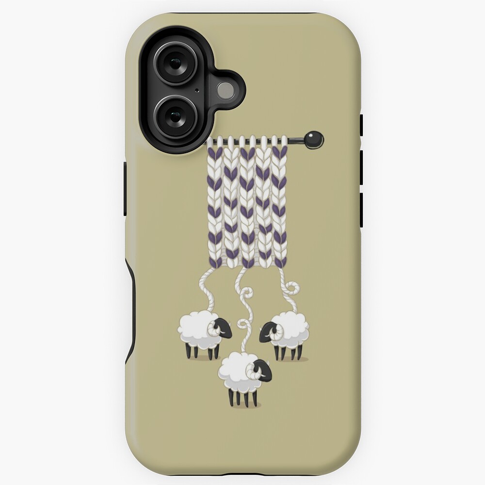 Wool Scarf Sticker