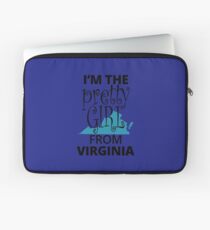 Ich liebe, wo ich Virginia lebe Laptoptasche