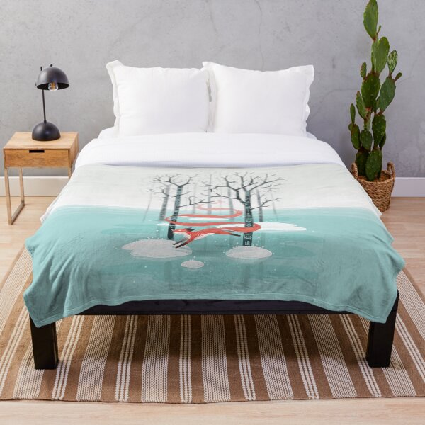Forest Spirit Throw Blanket