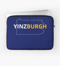 Ich liebe, wo ich Yinzburgh lebe Laptoptasche