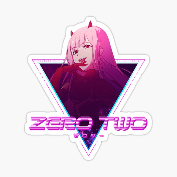 Darling in the Franxx - Zero Two Anime Decal Sticker – KyokoVinyl