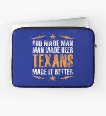 Ich liebe, wo ich Texas lebe Laptoptasche