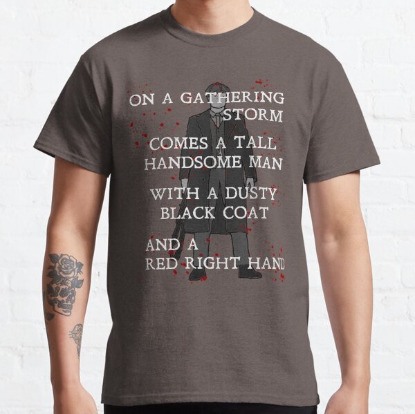 On a gathering storm: Peaky Blinders (Blood Splatter) Classic T-Shirt