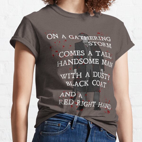 On a gathering storm: Peaky Blinders (Blood Splatter) Classic T-Shirt