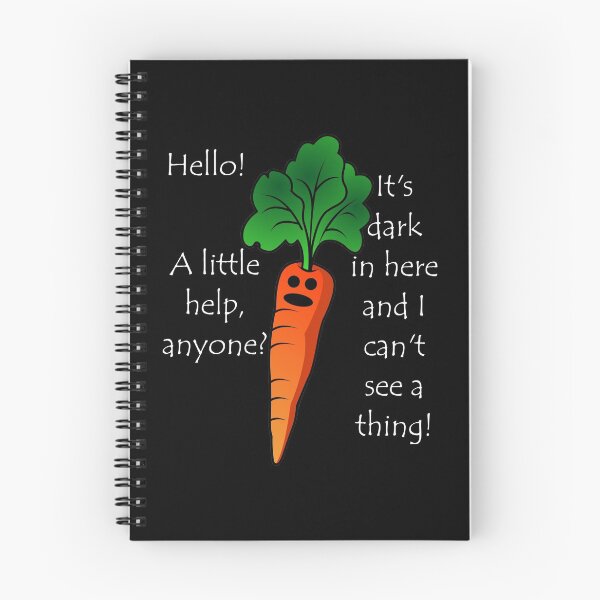 Item preview, Carrots can't see in the dark designed and sold by SifRants.