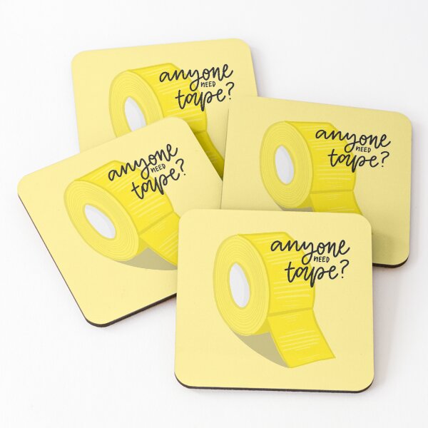 Item preview, anyone need tape? | yellow duct tape designed and sold by friendlyblimp.