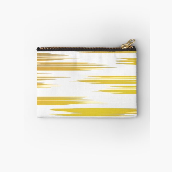 Item preview, Gold and White Abstract Paint designed and sold by Poetic Patterns Studio.