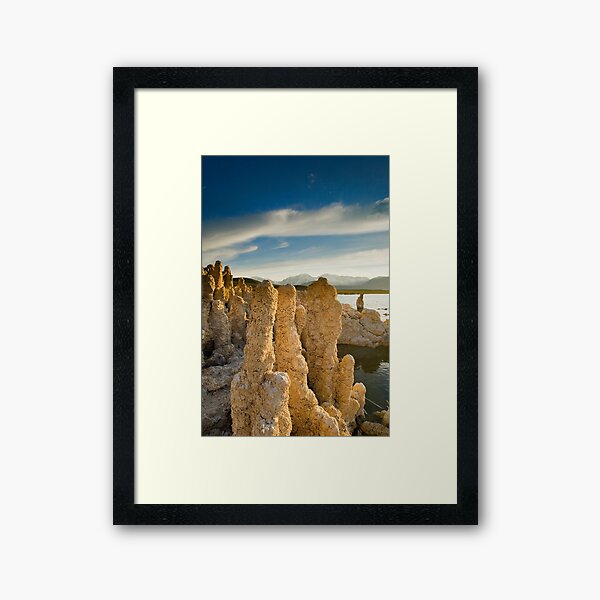 Mono Lake CA Family Portrait Framed Art Print