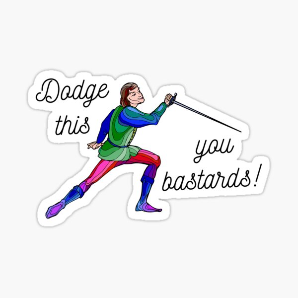 "Mordhau foppish voice quote" Sticker for Sale by RNGmerch Redbubble