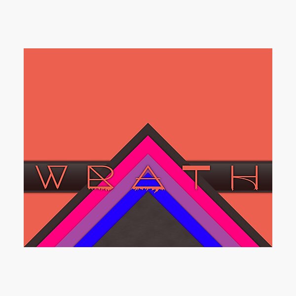 Material Wrath - Bisexual Photographic Print
