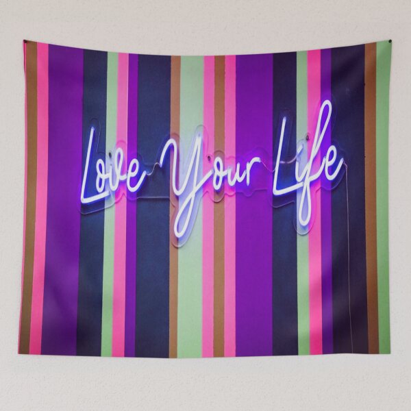 Item preview, Love Your Life Colorful Positive Words designed and sold by mwagie.