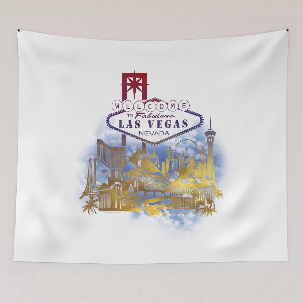 Item preview, Welcome to Las Vegas Sign Art designed and sold by Elenia Design.
