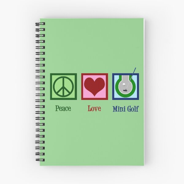 Item preview, Peace Love Mini Golf designed and sold by Epic Love Designs.