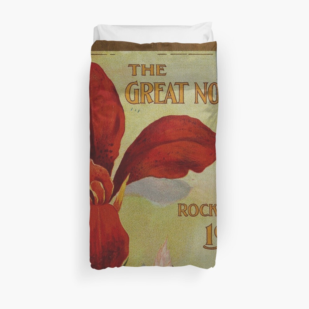 Memories of Gardens Past Duvet Cover