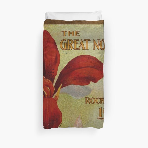 Memories of Gardens Past Duvet Cover