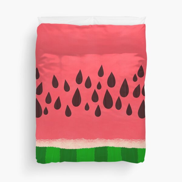 Summer Watermelon Pattern Duvet Cover
