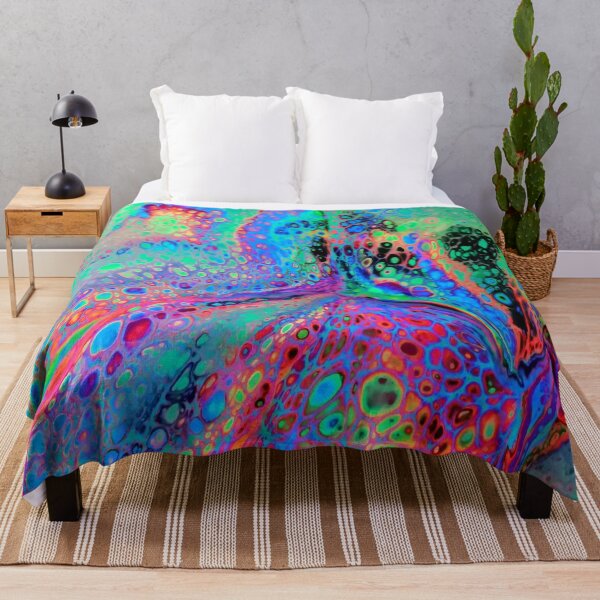 Item preview, Electric Leopard Pattern Super Fluid Soul Acrylic Pour Design designed and sold by superfluidsoul.