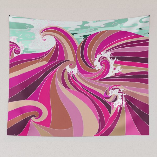 Item preview, Ocean Waves designed and sold by emandcats.