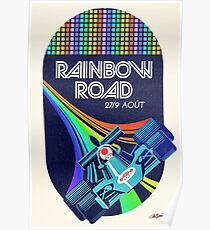 Rainbow Road Grand Prix Poster