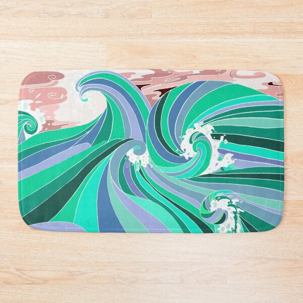 Item preview, Ocean Waves designed and sold by emandcats.