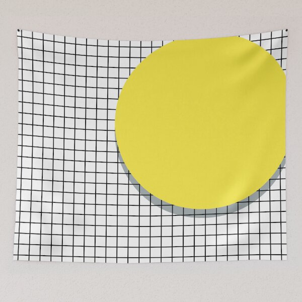Item preview, Memphis Yellow designed and sold by nomad unicorn.