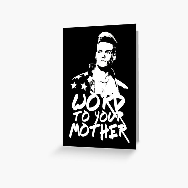 Item preview, Vanilla Ice - Word To Your Mother designed and sold by fontastic.