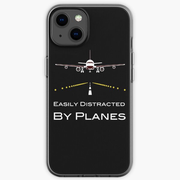 Easily Distracted By Planes iPhone Soft Case