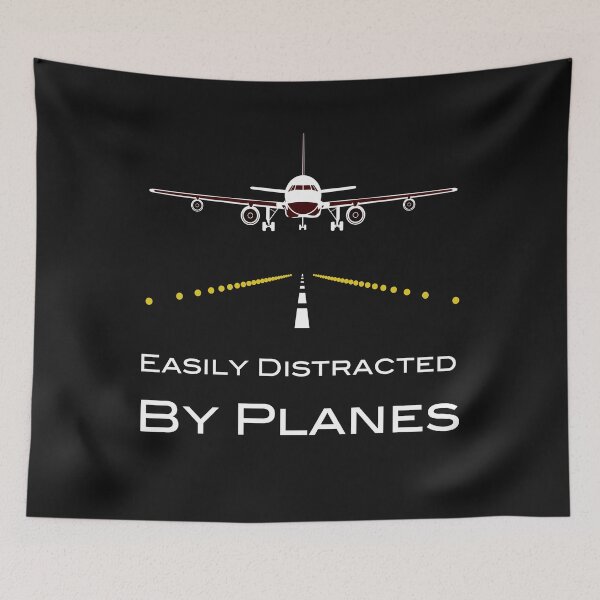 Item preview, Easily Distracted By Planes designed and sold by Living You  Apparel.