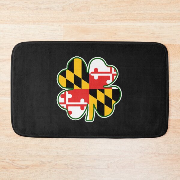 Item preview, Kiss Me I'm Irish Hon Baltimore Maryland State Flag Design Pattern designed and sold by Draculaura2009.