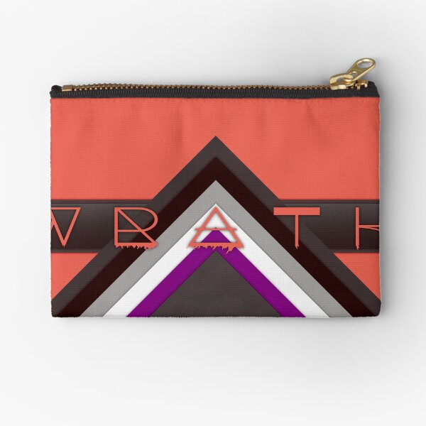 Material Wrath - Asexual/Demisexual Zipper Pouch
