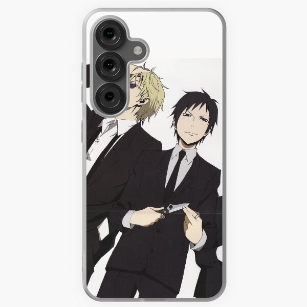 Aperçu de l'œuvre Durarara || Izaya Orihara || Cas de téléphone || DRRR! créée et vendue par AnimeMan.