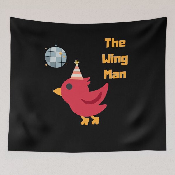 Item preview, The Wing Man Design designed and sold by AmericaAttitude.