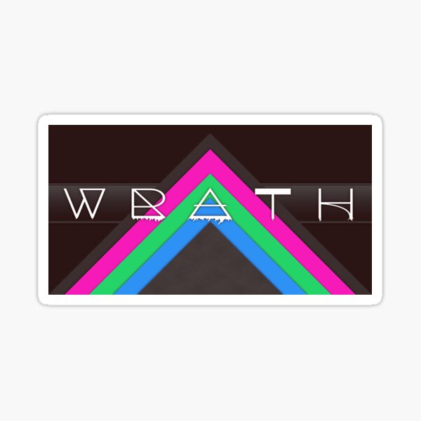 Material Wrath - Polysexual Sticker
