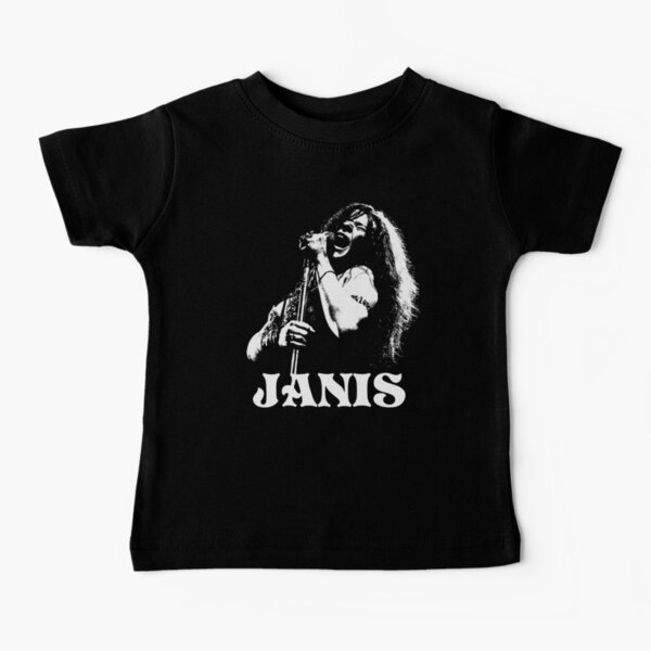 Janis - The White Stencil Baby T-Shirt
