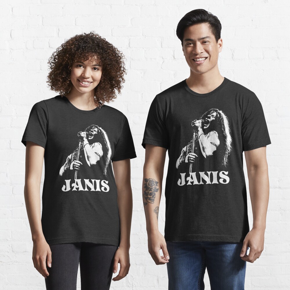 Janis - The White Stencil Essential T-Shirt