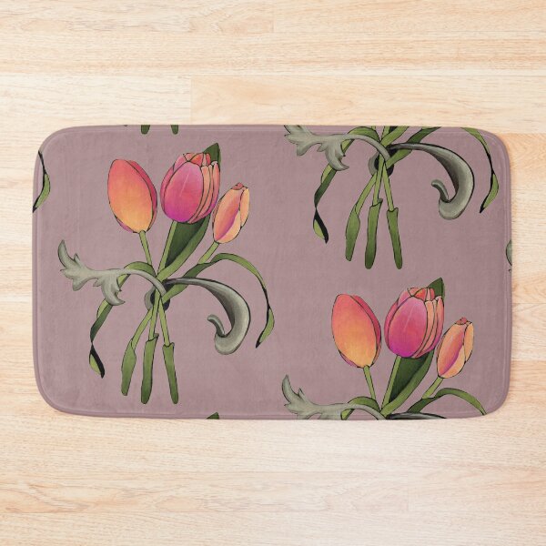 Item preview, Three colorful tulips designed and sold by KnowingWonder.