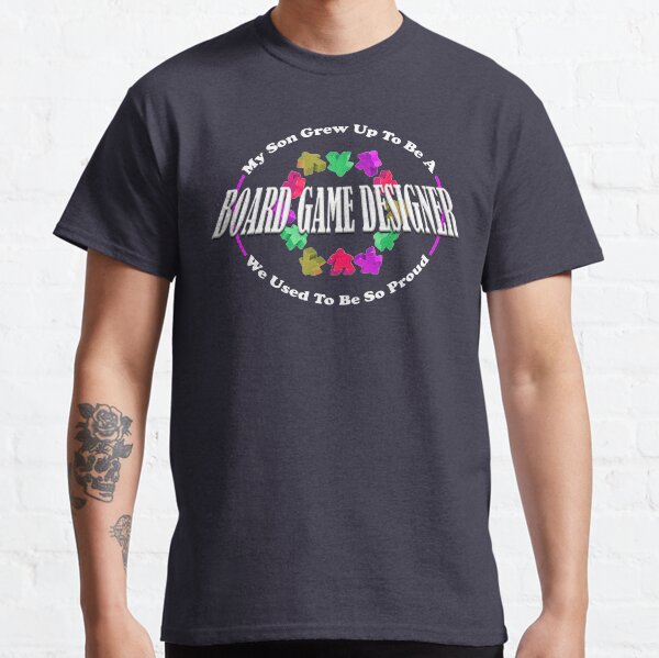 Board Game Designer Parent Son Classic T-Shirt