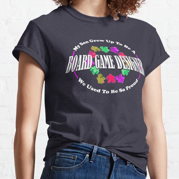 Board Game Designer Parent Son Classic T-Shirt