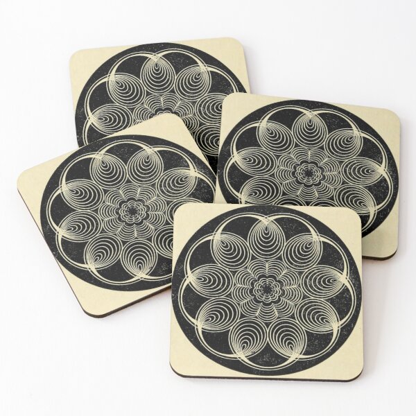 Item preview, Antique Spiral Geometry designed and sold by BlueSpecsStudio.
