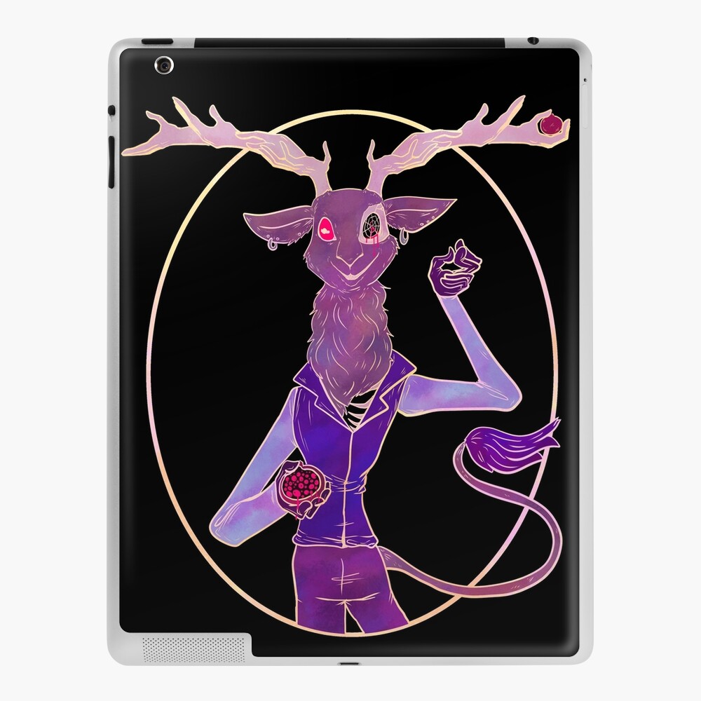 Demon Deer Art Board Print for Sale by violetmagician