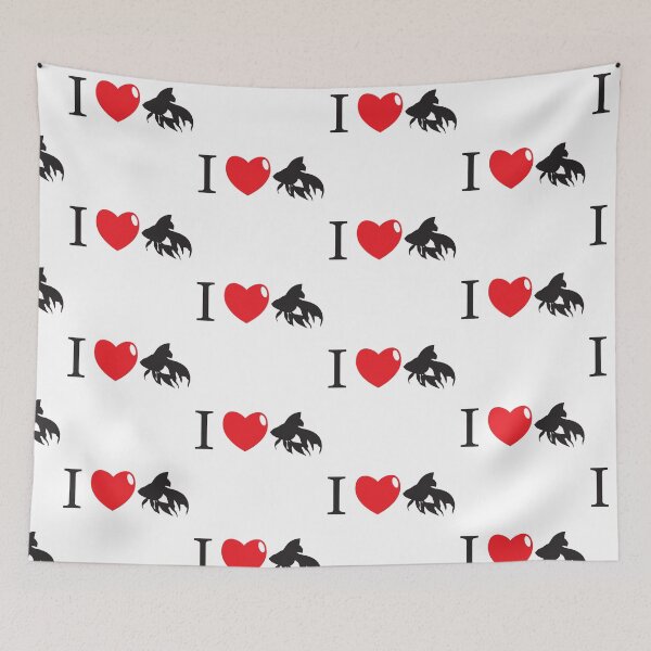Item preview, I HEART Goldfish ( I love Goldfish!)  designed and sold by thetypographer.