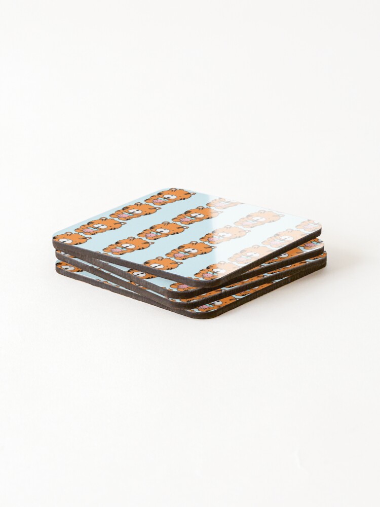 Thumbnail 4 of 5, Coasters (Set of 4), Tapioca Tiger designed and sold by -eMM.