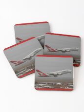QANTAS Airbus A380 @ Avalon Airshow, Australia 2009 Coasters